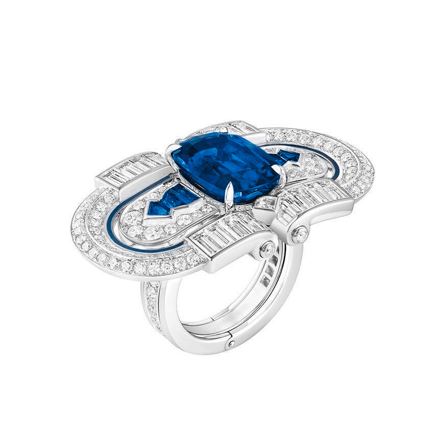 Cushion Engagement Ring 925 Silver High Carbon Diamond