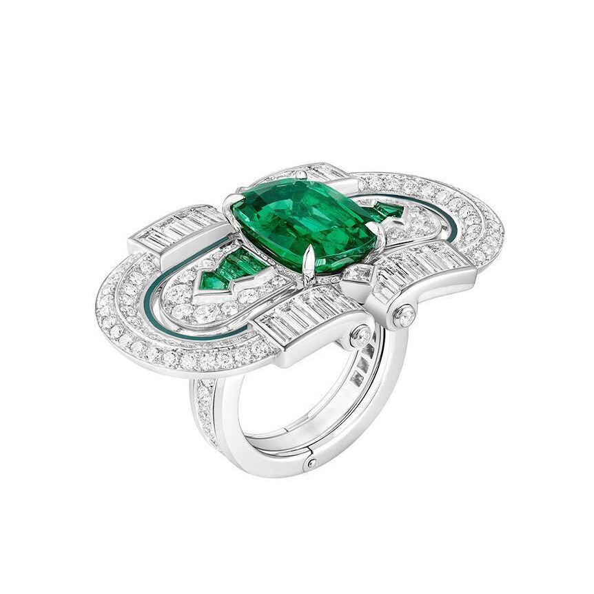 Cushion Engagement Ring 925 Silver High Carbon Diamond