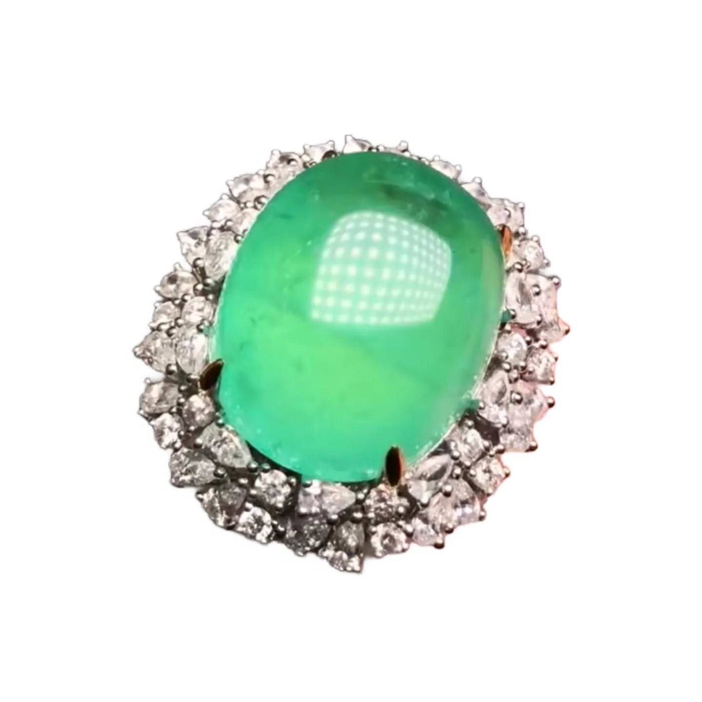 18.68ct Colombian Emerald Ring/Pendant Convertible Design