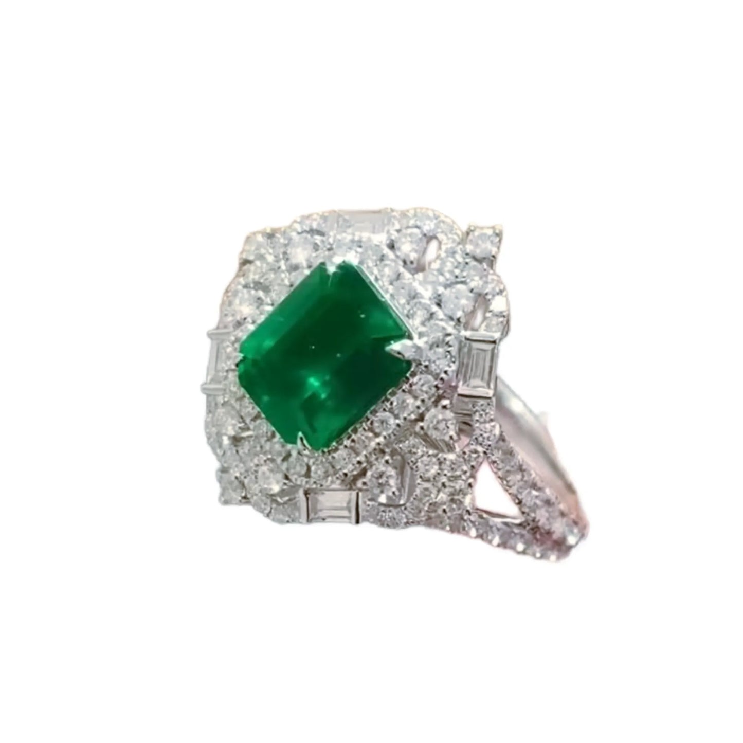 1.98ct Emerald Ring/Pendant Convertible