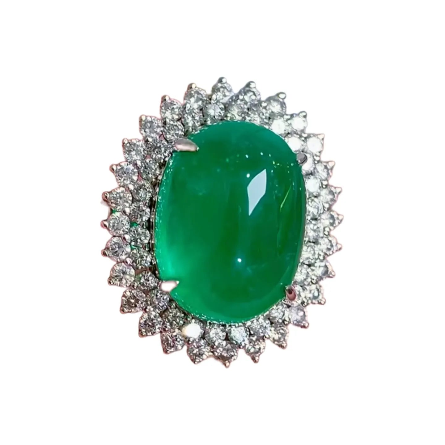 12.2ct Emerald Ring/Pendant Combo, Sourced from Colombia