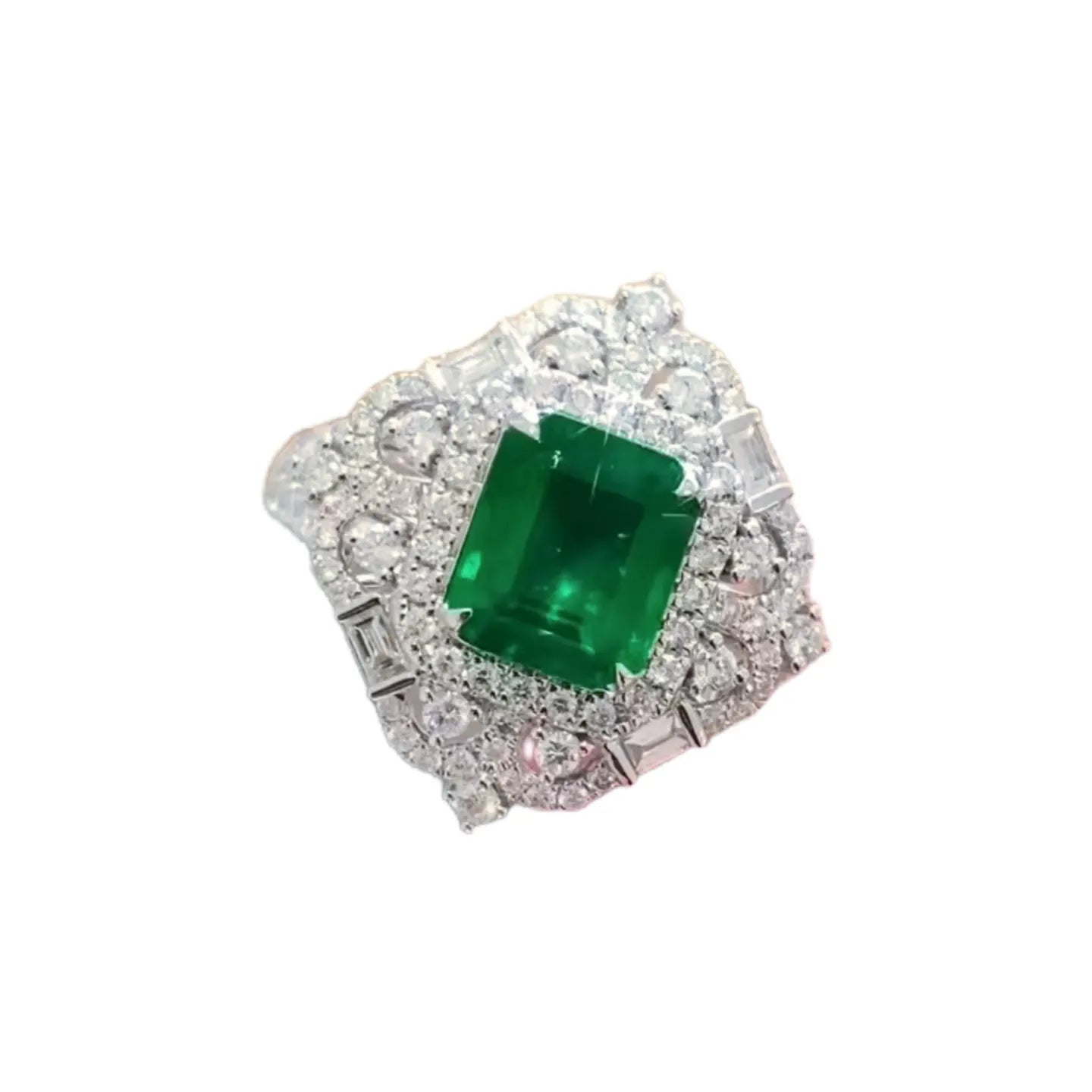 1.98ct Emerald Ring/Pendant Convertible