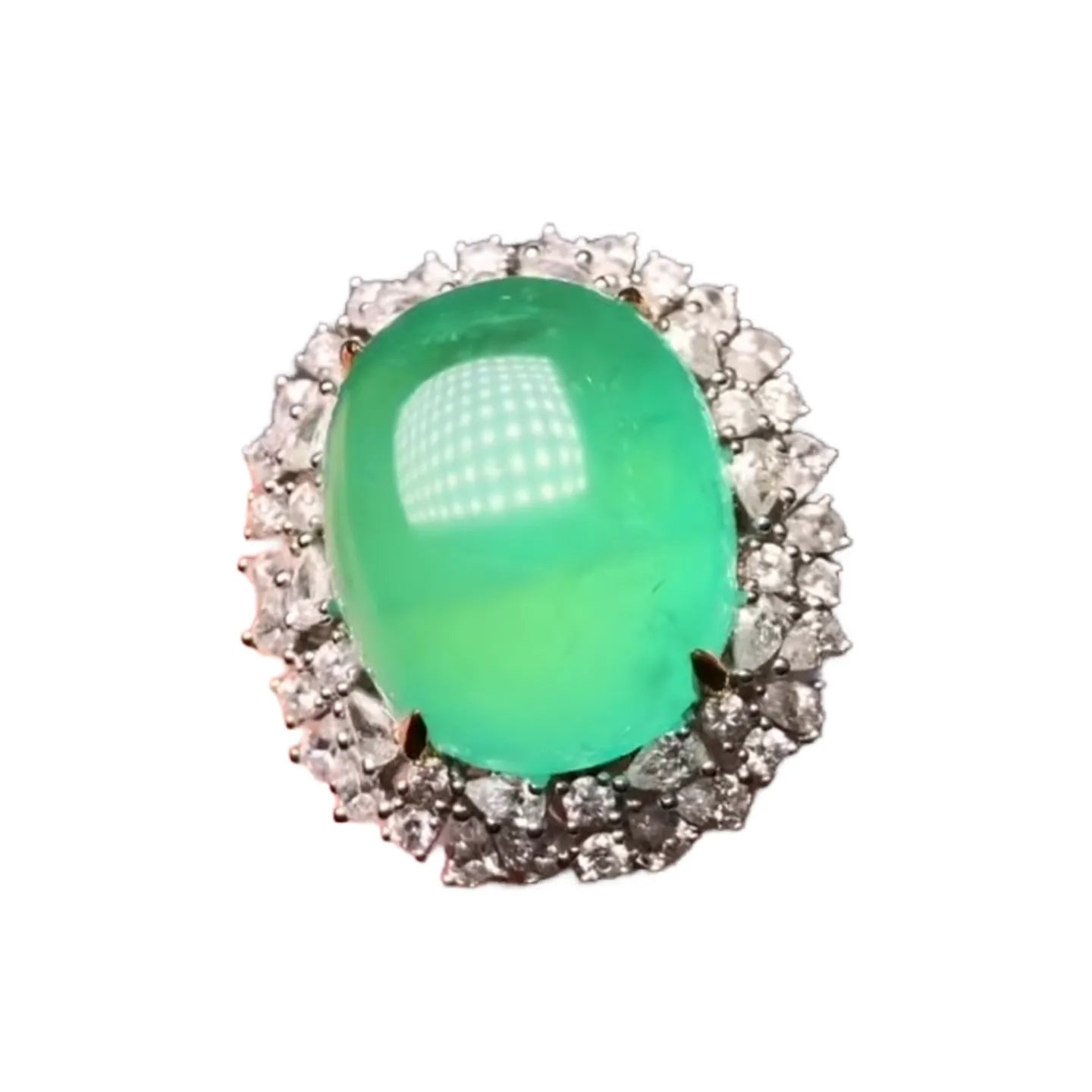18.68ct Colombian Emerald Ring/Pendant Convertible Design