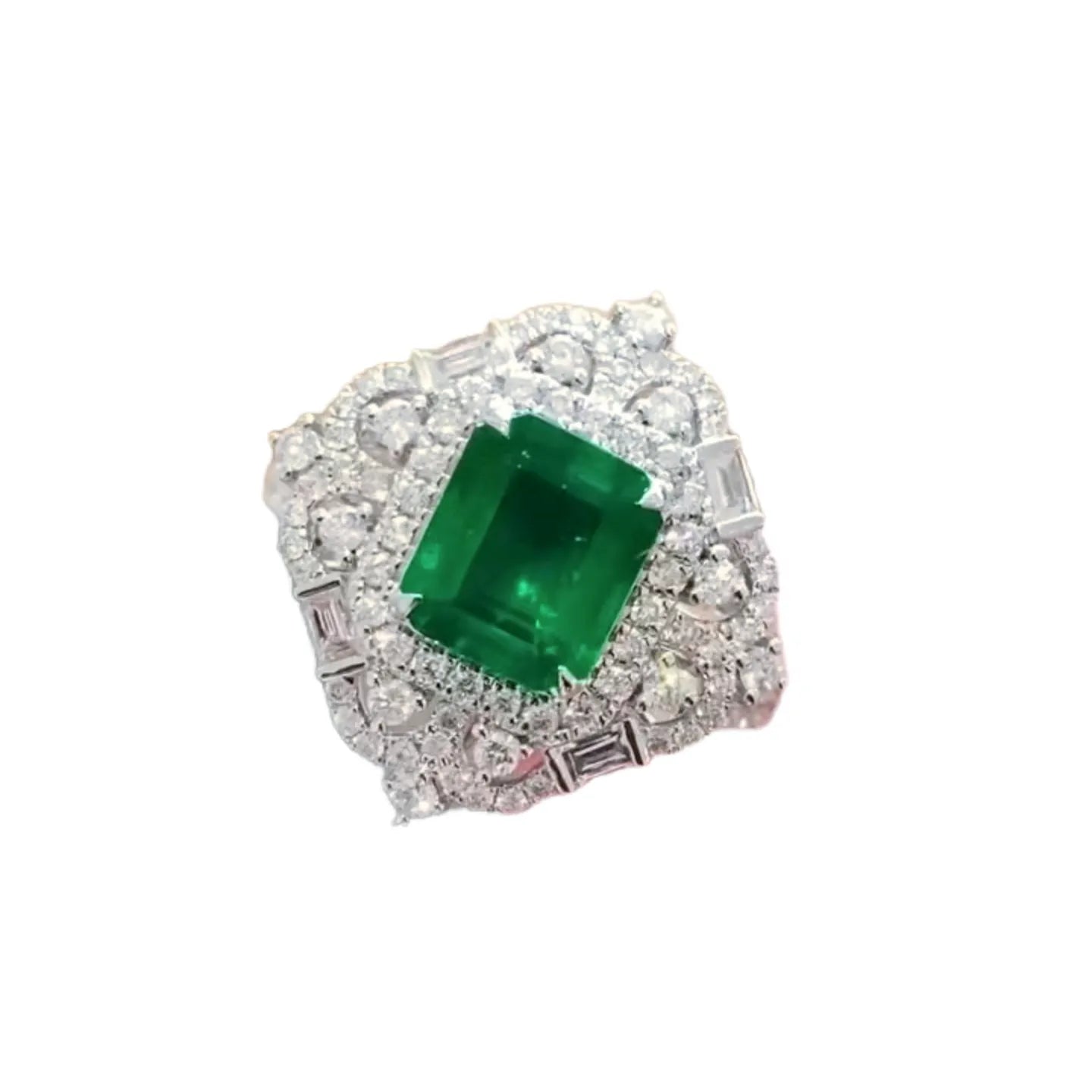 1.98ct Emerald Ring/Pendant Convertible