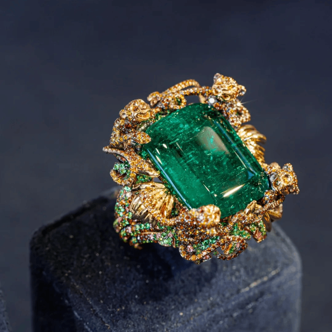 The Rarity and Investment Potential of a 20 Carat Emerald Ring