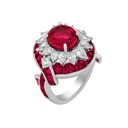 Oval Engagement Ring 13*10 925 Silver High Carbon Diamond
